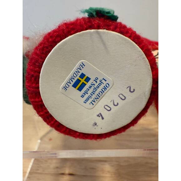 Lot of 4 Ljungstroms Of Sweden Tomte Wooden Figures Happy Characters JL - Picture 8 of 10